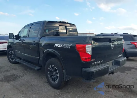 2019 Nissan Titan Pro-4X from USA, damaged, VIN 1N6AA1E52KN531344